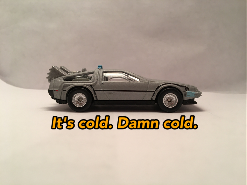 The unofficial “fosty/cold” car with the flat paint